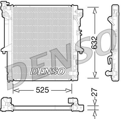 RADİATOR. ENGİNE COOLİNG MITSUBISHI L 200 / TRITON...