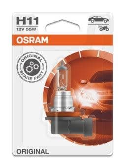 BLİSTER AMBALAJ - AMPUL H11 12V 55W PGJ19-2 TEK TE...