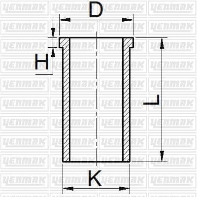 MOTOR GÖMLEĞİ DOBLO 1.9 (82.00 ÇAP) (0,50)