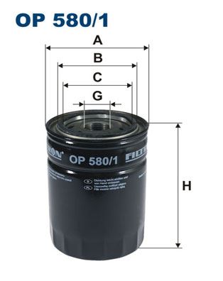 YAĞ FİLTRESİ - FILTRON - OEM 451203232