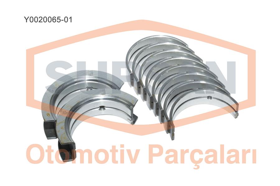 YATAK ANA OPEL CORSA 1.2-1.4 16V TWİNPORT (ENG. Z14XEP) - SUPSAN - OEM 90529330