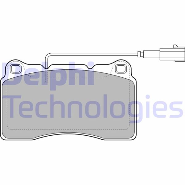 ÖN FREN BALATASI ALFA ROMEO 156 SPORTWAGON 04> - DELPHI - OEM 77363336