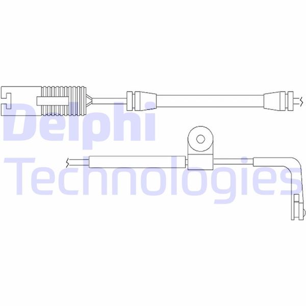 BALATA FISI ON BMW E39 - DELPHI - OEM 34352229018