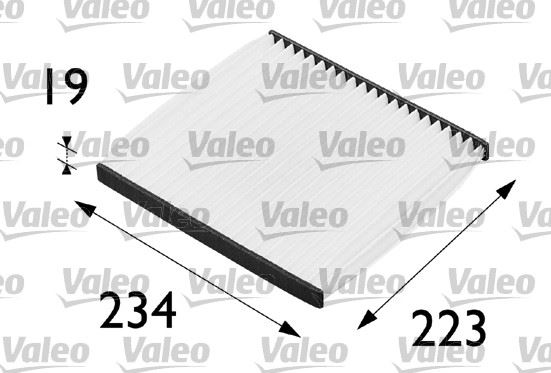 POLEN FİLTRESİ MGN SCENIC 1.4-1.6-1.9-2.0 (97-99) - VALEO - OEM 7700428820