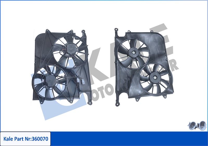 FAN GRUBU CHEVROLET CAPTIVA (C100.C140) 2.0 2.0D 4WD 2.2D 2.2D 4WD 06=>-OPEL ANTARA (L07) 2.0 CDTI - KALE - OEM 96629063