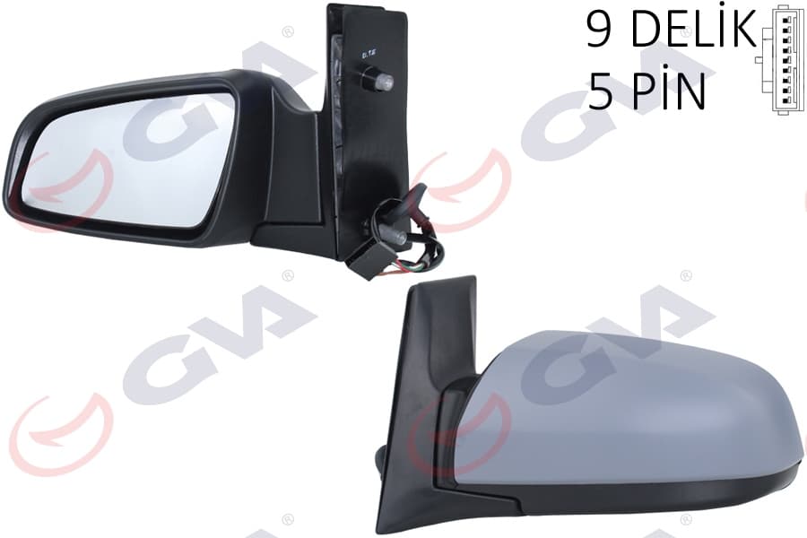 DIŞ DİKİZ AYNASI SOL ZAFIRA B 05> ELEKTRİKLİ+IS...
