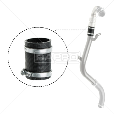 TURBO HORTUMU FORD FOCUS-C MAX 04> 2.0 TDCİ (KÜÇÜK 1 PARCA ORTA) - RAPRO - OEM 6M51