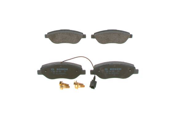ÖN FREN BALATASI (FİŞLİ) FIAT BRAVO II 08>14 EGEA HB 15> ALFA ROMEO MITO 08>15 LANCIA DELTA III 08>14 1.3D MTJ 1.4TB 1.6D MTJ 1.9D MTJ 2.0D MTJ BÜYÜK TİP - BOSCH - OEM 77365188