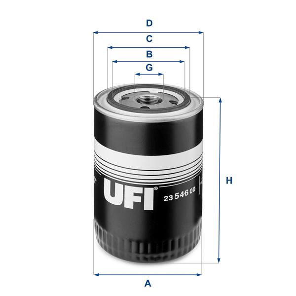 YAĞ FİLTRESİ BOXER-JUMPER-DUCATO 3.0 06> - UFI - OEM 71749828