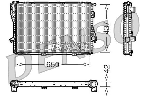 MOTOR SU RADYATORU BMW M52 M60 M62 M73 E39 E38 KLI...