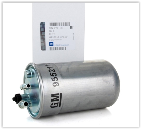 YAKIT FİLTRESİ OPEL CORSA D 06>14 CORSA E 14>19 1.3 B13DTC B13DTE Z13DTJ A13DTC - GM - OEM 95521116