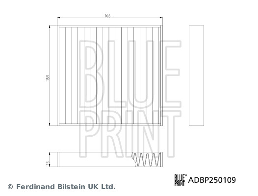 KABİN FİLTRESİ CELERİO (AXM3) CELERİO (YL7) S-PRESSO (ABU3) CELERİO (YL7) S-PRESSO (ABU3) WAGON R (M ASU) VİTZ IV - BLUEPRINT - OEM 87139WC006