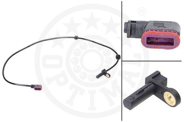 ABS SENSORU ARKA MERCEDES S-CLASS W221 C216 05>09 - OPTIMAL - OEM A2215400117