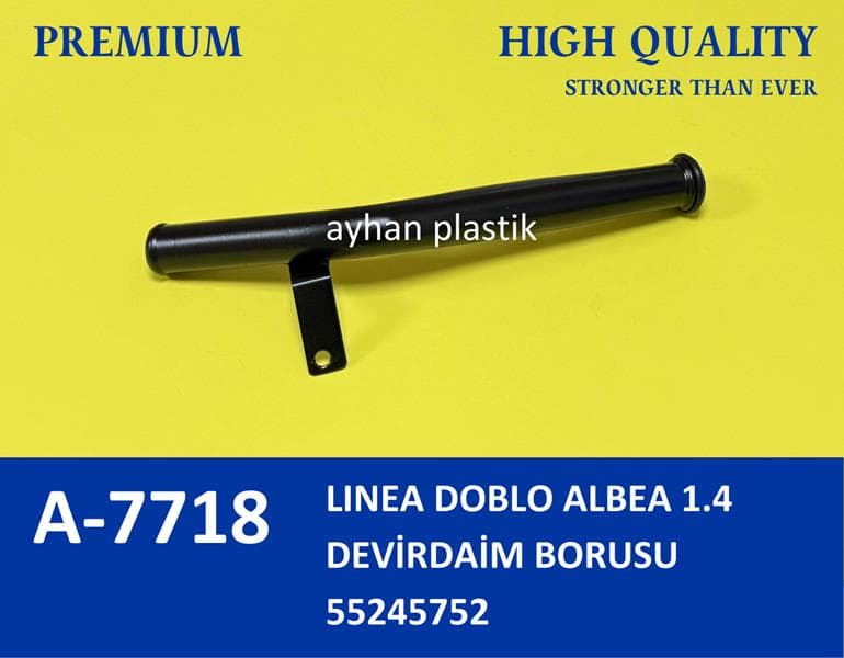 DEVİRDAİM BORUSU FIAT LINEA-DOBLO-ALBEA 1.4