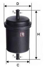 YAKIT FILTRESI UNO SX - OPAR - OEM 71736101