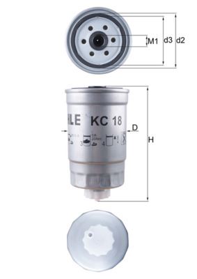 YAKIT FİLTRESİ ASTRA-CORSA-VECTRA-TRAFFIC-BOXER-PALIO-DUCATO1.7-1.9-2.4-2.5D-ACCENT-ERA-GETZ 1.5CRDİ - MAHLE - OEM 1902138