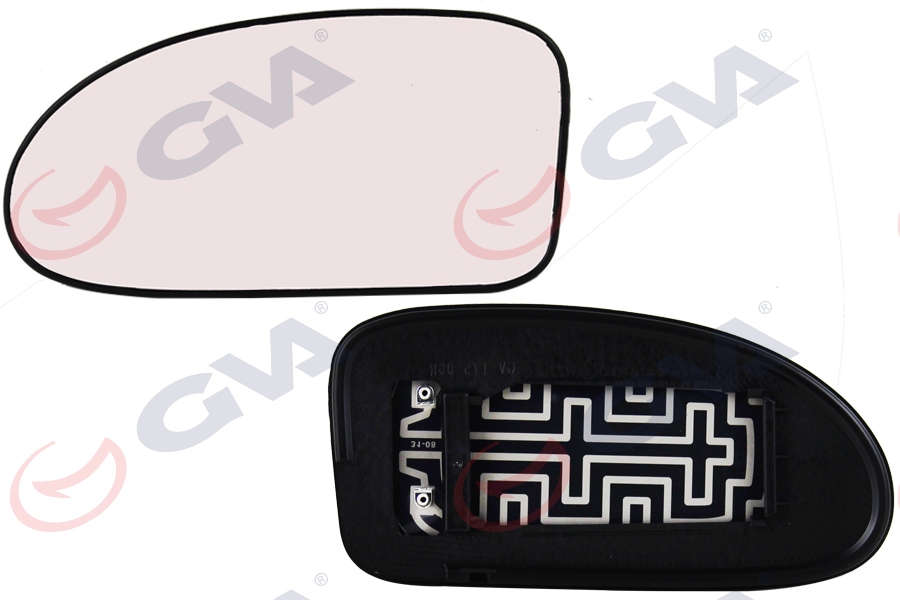 AYNA CAMI SOL FORD FOCUS 98> ELEKTRİKLİ (KONVEKS) - GVA - OEM 98AB17K741BB