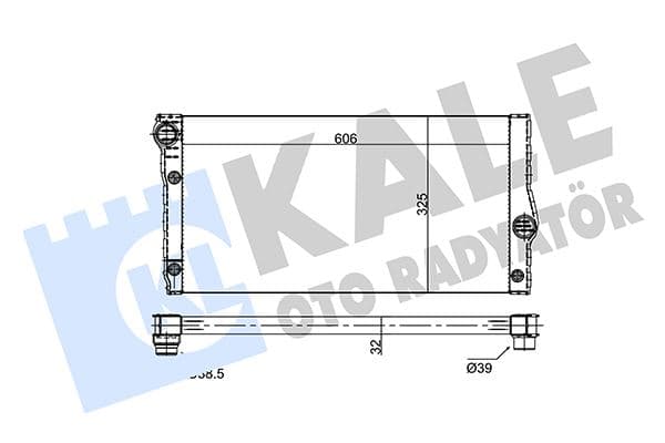 MOTOR SU RADYATORU BMW N55 F07 F10 F11 F18 F01 F02...