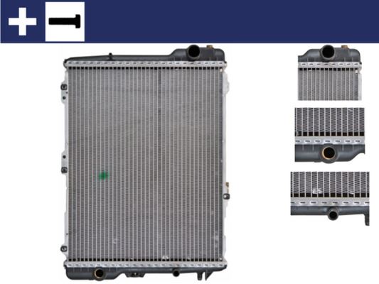 Kühlmittelkühler AUDI 80 / 90 - MAHLE