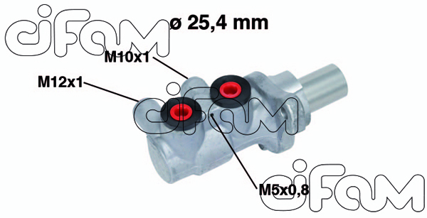 FREN ANA MERKEZİ ASTRA H 1.3 CDTI/1.4/1.6/1.6 TURBO/1.7 CDTI/1.8/1.9 CDTI/2.0 TURBO 04> (ESP HARİÇ) - CIFAM - OEM 93189715