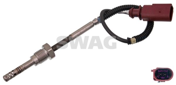 ATİK GAZ İSİ SENSÖRÜ (FEBI 49287) - SWAG - OEM 03L906088E