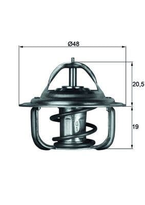 TERMOSTAT CHRYSLER 300 M (LR) 83C