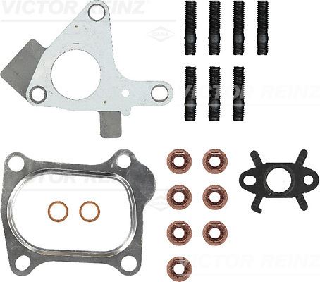 TURBO ŞARJ CONTA SETİ RENAULT CLIO III 10> CLIO IV 12>21 FLUENCE 10> MEGANE II 05>10 MEGANE III 08>14 SYMBOL II 08> DUSTER 10> DOKKER 12> MICRA III (K12) 05>10 NOTE (E11. NE11) 10>12 1.5dCİ (80-86 PS) - V.REINZ - OEM 8200889694
