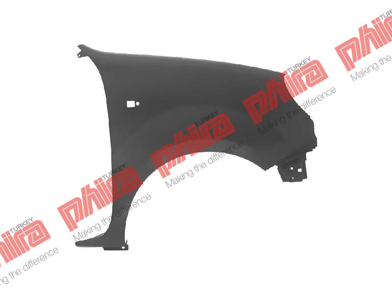 ÇAMURLUK ÖN SAĞ SİNYAL DELİKLİ SAC RENAULT KANGOO 2003-2008 - ORAN - OEM 7751718632