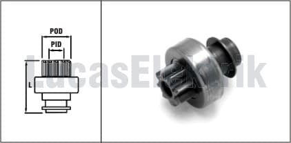 MARS DISLISI 8 DIS (0450) MITSUBISHI HYUNDAI ACCEN...