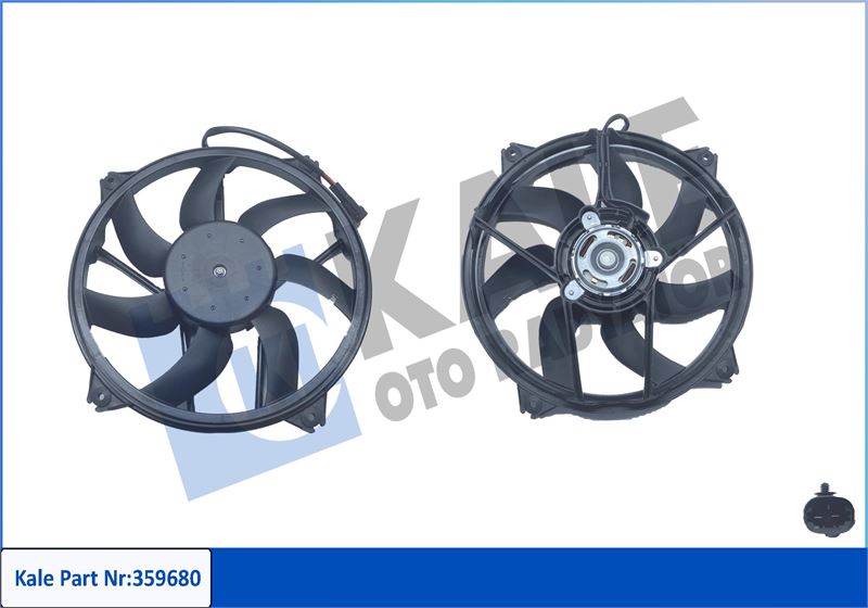 FAN MOTORU PARTNER-BERLINGO-JUMPY-P307-P308-P3008-P5008-RZC-C4 I-II-DS4-DS5 1.6 16V HDI-THP 2.0 HDI - KALE - OEM 9828719880