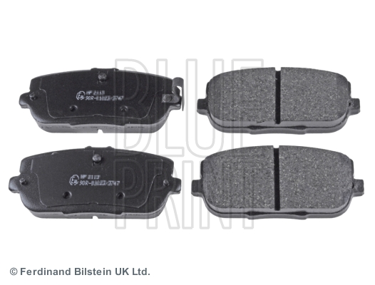 FREN BALATASI ARKA FIAT 124 SPİDER 16> MAZDA MX-5 III 05>14 MAZDA MX-5 IV 16> - BLUEPRINT - OEM 6000615057