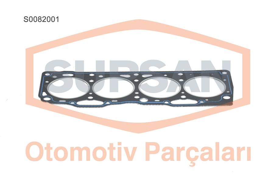 SILINDIR KAPAK CONTASI (SACLI STANDART KLINGRIT) FIAT UNO 14 146C1 - SUPSAN - OEM 7666858