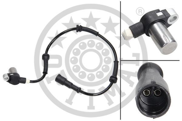 ABS SENSÖRÜ ÖN SAĞ-SOL RENAULT TWİNGO 96>04 - OPTIMAL - OEM 7700830227