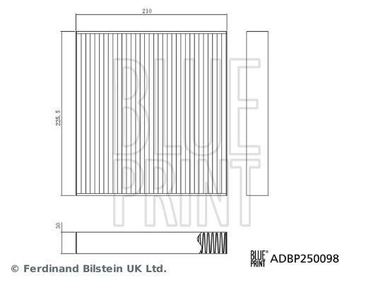 KABİN FİLTRESİ IONİQ 6 IONİQ 6 4X4-NİRO II - BLUEPRINT - OEM 97133AO000