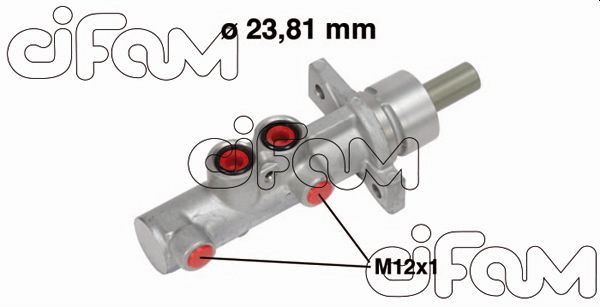 ANA MERKEZ PARTNER 1.6-2.0 HDİ 00=> BERLINGO 1.1-1.4-1.6-1.9-2.0 96=> (23.81mm) - CIFAM - OEM 4601.P8