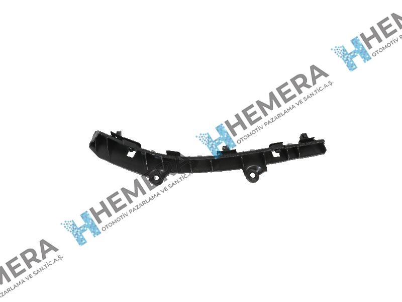 TAMPON ARKA BRAKETI PLASTIGI SAG KADJAR 2014- - DE-GA - OEM 850446345R