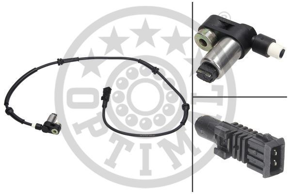 ABS TEKERLEZ HIZ DEVİR SENSÖRÜ ÖN; SOL/SAĞ CITROEN XANTİA 93>97 - OPTIMAL - OEM 4545.43