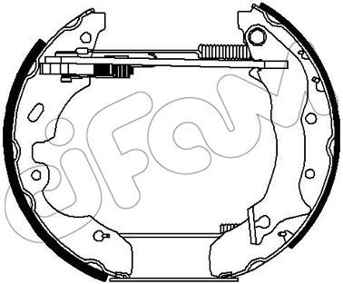HIZLI TAMİR KİTİ(PAPUÇ+FREN SİLİNDİRİ+YAYLAR) FORD EUROPE W : 1.6İ 16V;1.8 İ 16V;1.8 İ 16V. 4WD;1.8 - CIFAM