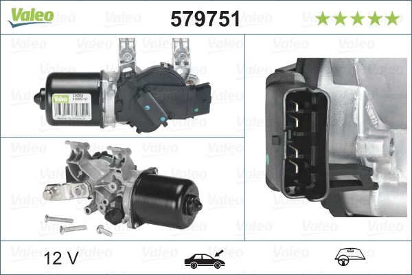 ÖN SİLECEK MOTORU NISSAN QASHQAI 1.6L HR16DE J10 06-13 / 2.0L M9R 07-13 / 1.5L Dci K9K J10DE 06-13 - VALEO - OEM 28800JD900