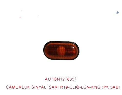 ÇAMURLUK SİNYALİ (SARI) RENAULT R19-CLIO-MEGANE-LA...