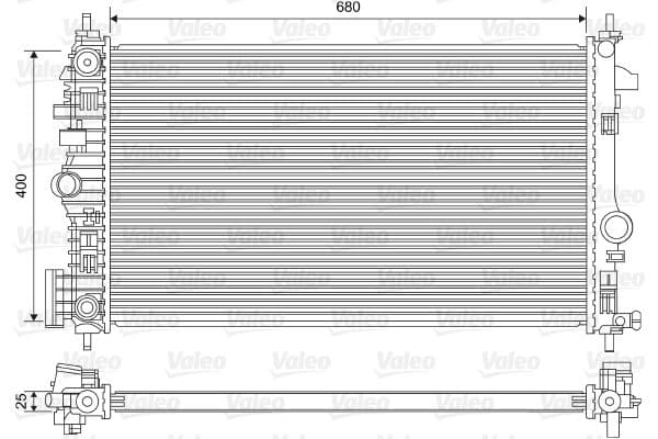 RADYATÖR OPEL INSIGNIA A 1.6-2.0 CDTİ 09>17 (OT...