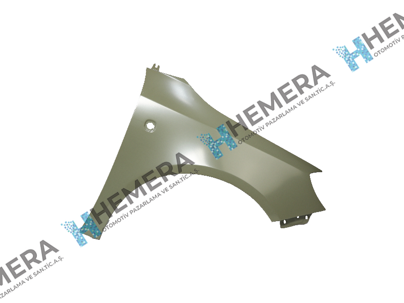 ÇAMURLUK ÖN SAĞ SAC SİNYAL DELİKLİ SKODA FABIA 20 - SIMYI - OEM 5J0821022
