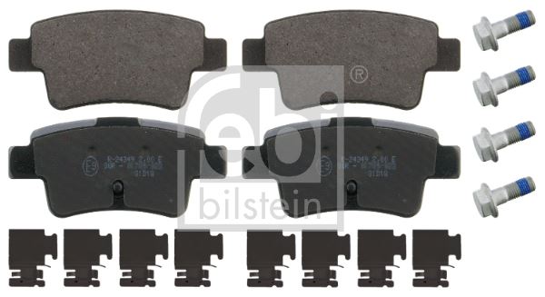 ARKA FREN BALATASI (DİSK FREN) OPEL CORSA D 06>14 GRANDE PUNTO 05>10 - FEBI - OEM 93189823