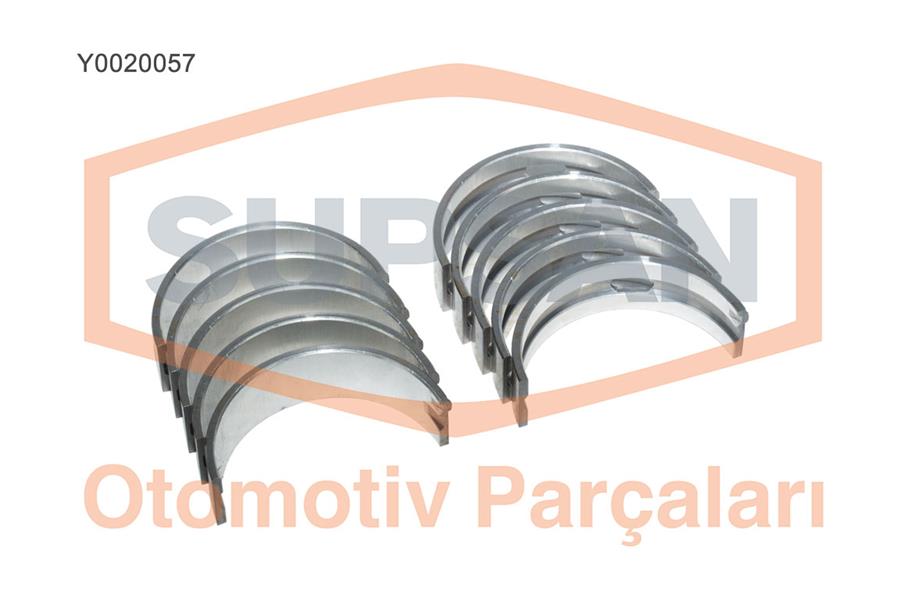 YATAK ANA VW VENTO 1.9D (7MM) (ENG. 1Y-AAZ) — SUPSAN Y0020057 - SUPSAN - OEM 026105561B
