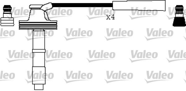BUJİ KABLO TAKIMI RENAULT LAGUNA-SAFRANE 95> VOLVO S40-V40 95> 1.8-1.9-2.0 (N7Q -B4164-B4184-B4194) - VALEO - OEM 7431275284