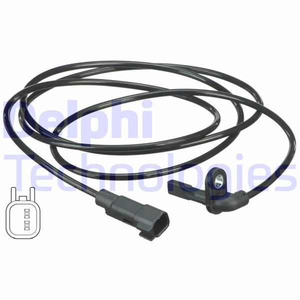 ABS HIZ SENSÖRÜ ARKA OPEL INSİGNİA 07/08> — DELPHI SS20357 - DELPHI