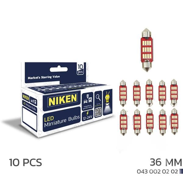 LED AMPUL SOFİTCANBUSLED36MM(10LU)