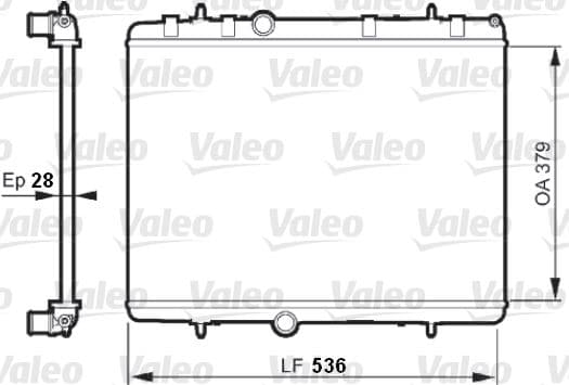 RADYATÖR 307-407-C4-C5-BERLINGO-PARTNER1.6-1.8-2.0...