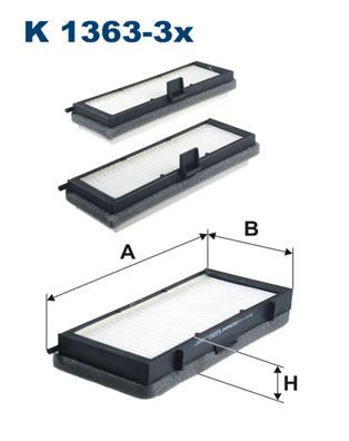 POLEN FİLTRESİ SCUDO-EXPERT-JUMPY (SET) (CU19000-3) - FILTRON - OEM 1475478080
