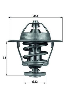 TERMOSTAT CORSA B-C-ASTRA F-G-H-COMBO-VECTRA B 1.7...
